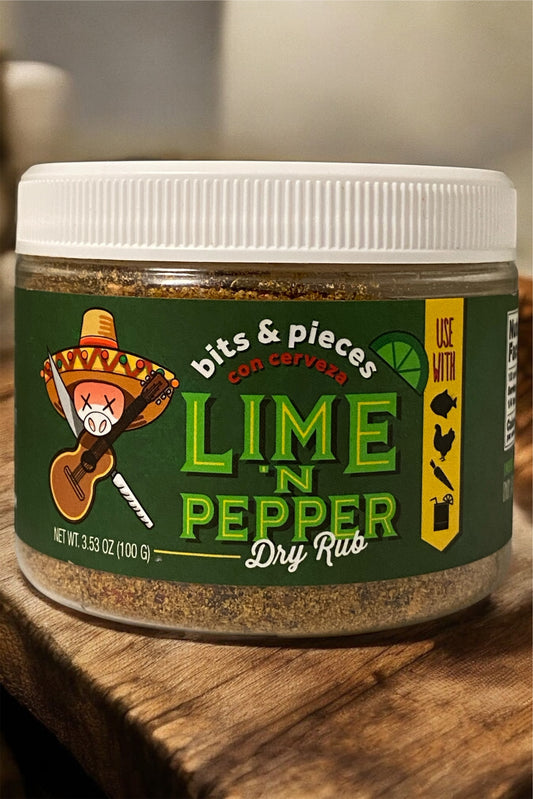 Lime 'N Pepper Dry Rub